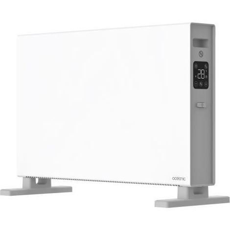 Oceanic Mobiler Elektroheizkörper Weiß 2000W Thermostat (1/5)