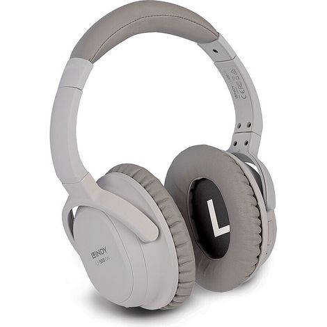 LINDY LH500XW Wireless Active Noise Cancelling Headphone gra (73200)