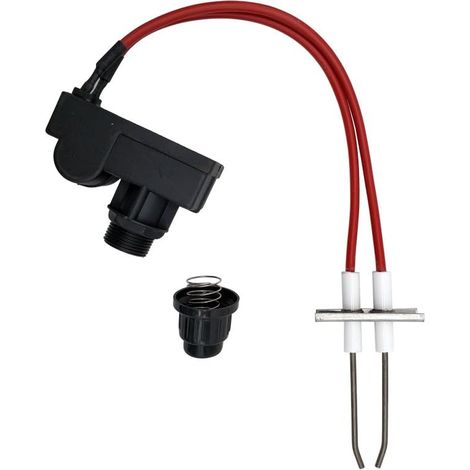 1 Allumeur double sortie piles AA, électrode double câble 240 mm, résistance 200 ℃ pour cuisinière (1/5)