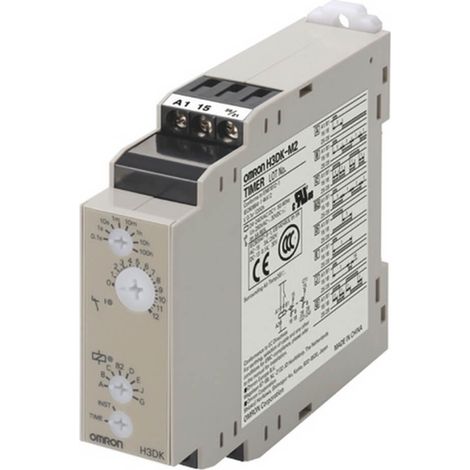 Omron Multifunktions-Zeitschaltuhr AC/DC 24-240 H3DKM2ACDC24240