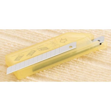 Lame l'outil parfait ab 9 mm 10 pezzi dispenser sicurezza