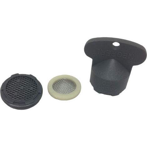 Ricambio filtro aeratore M24X1 con chiave smontaggio Franke 133.0263.564