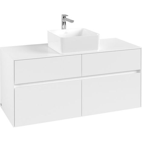 Villeroy & Boch Collaro Waschbeckenunterschrank, 4 Auszüge, (1/3)