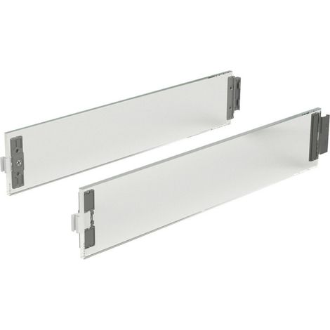 Hettich Schubkasten-Designelement, ArciTech, 9122988, NL500mm, Glas silber klar (1/5)