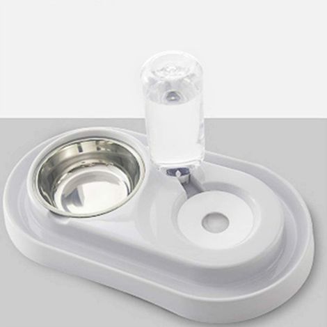 TrAdE Shop Traesio - Ciotola In Plastica Per Gatti Cani Piccoli Animali Domestici Per Alimenti Acqua - (1/5)