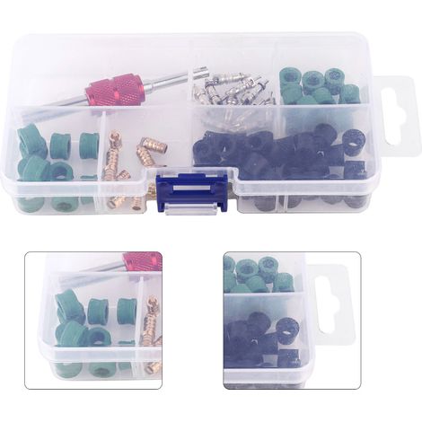 Kit de réparation de climatiseur (71 pièces) : outils de réparation, 10 obus de valve, 50 joints de tuyau, 10 valves. (1/5)