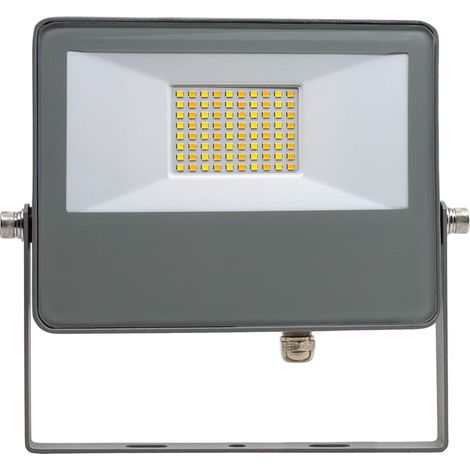 Proiettore LED da Esterno Sky 40W con Tecnologia Switch CCT 3000K/4000K/5000K, Fascio 115º, Struttura in Alluminio Plata - Beneito & Faure (1/4)