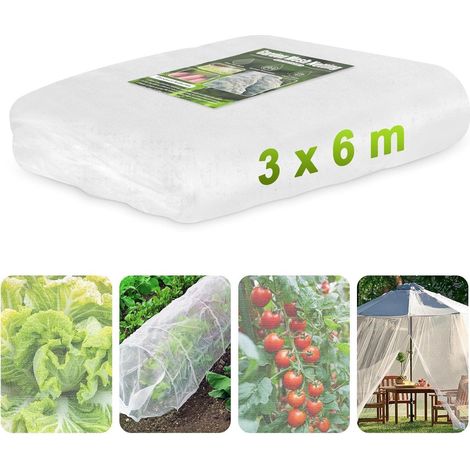 Gemüseschutznetz 3x6m feinmaschig für Garten, Hochbeet, Obstbäume (1/5)
