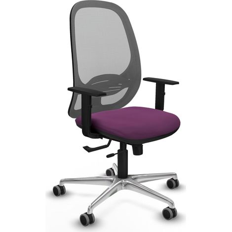 Sedia da ufficio piqueras y crespo Cilanco grigio rete (1/2)