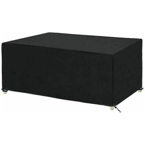 Housse Table Jardin Rectangulaire Housse de Protection Imperméable pour Meubles de Jardin Housse de Protection pour Salon de Jardin Bâche de Protection Étanche Tissu Oxford (1709470cm) (1/4)
