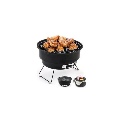 Barbecue portable pliable 26x26x18 cm Charbon avec sac isotherme Camping, jardin, terrasse (1/5)