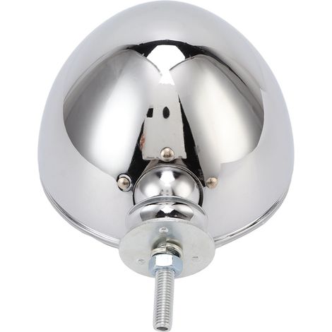 Support de phare moto étanche antirouille argenté universel pour moto avec phare 7 pouces (1/5)