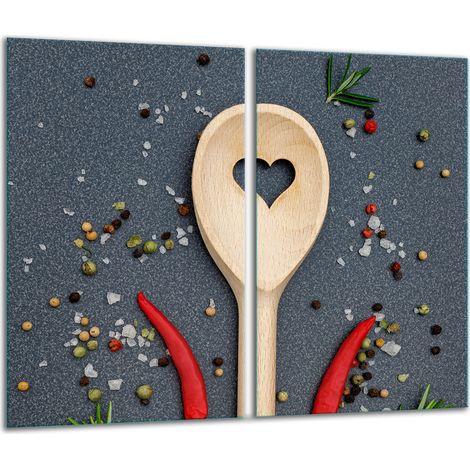 2x 30x52 Glasschneidebretter für die Küche (1/5)
