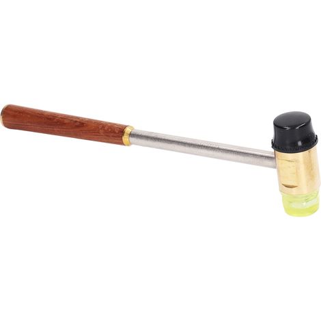 Doppelseitiger Gummihammer, ergonomischer Griff, Handwerkzeug für Montage und Reparatur (1/5)