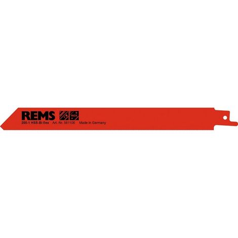 Lames de scie sabre REMS pack de 5 561106 lame de scie 200 / 2000