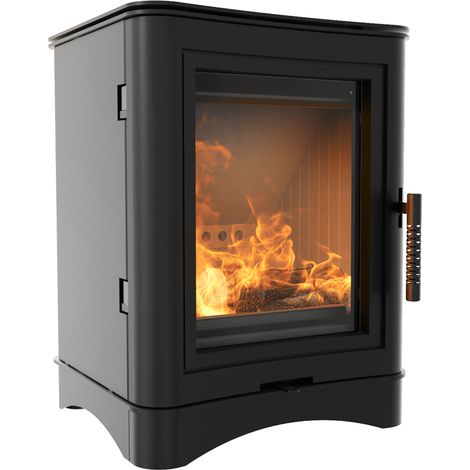 Kaminofen aus Stahl KRATKI K5 Ø 150 7 kW (1/5)
