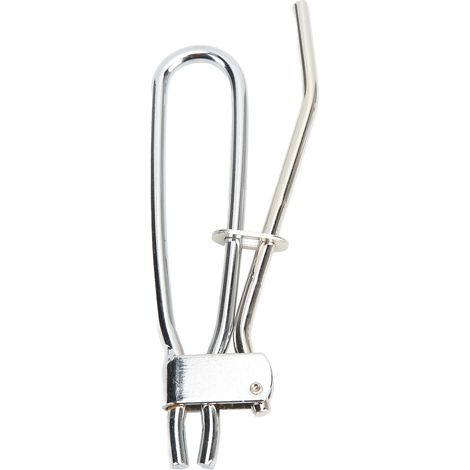 Collier de serrage pour durite de frein en acier chromé, ouverture de 12 mm, bords arrondis, collier de serrage pour conduite de liquide de refroidissement d'embrayage (1/5)
