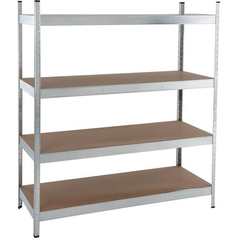 Steckregal Weitspannregal 180x160x60 cm Lagerregal Schwerlastregal verzinkt
