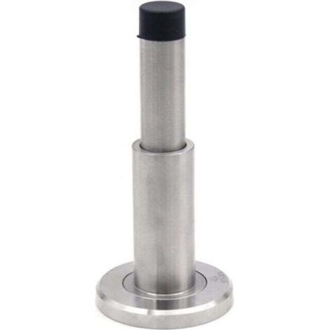 Adjustable door stop made of solid 304 stainless steel and robust rubber door stop (1/4)