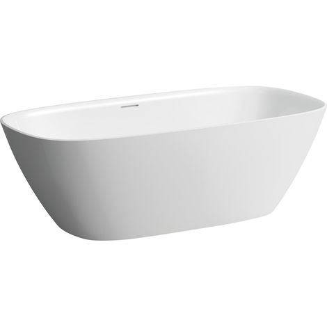 LAUFEN INO Baignoire 1700x750x520 en pose libre ovale blanc, (1/4)