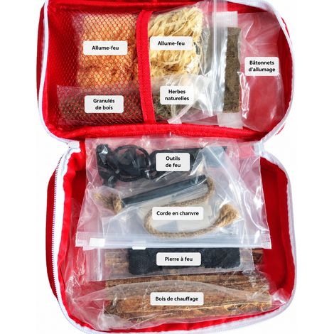 Kit d'Allume-Feu de Camping et Barbecue 8 Pièces Outils d'Allumage pour Feu de Camp et Grill 20 g – Livraison gratuite (1/5)