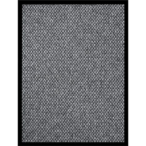 Paillasson Tapis de salon Style Moderne - Tapis de sol Gris 60x80 cm BV271535 - BonneVie (1/5)