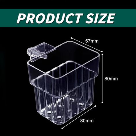 Pot de Fleur Suspendu Transparent pour Aquarium Panier de Plantation Aquatique pour Plantes Hydroponiques Support Réglable pour Rebord d'Aquarium Décoration de Bassin