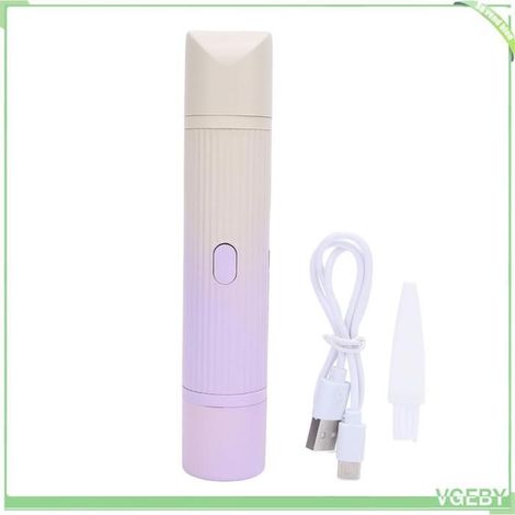 Tondeuse électrique - FAFIECY - 2 en 1 - Rechargeable - Double tête - Violet (1/5)