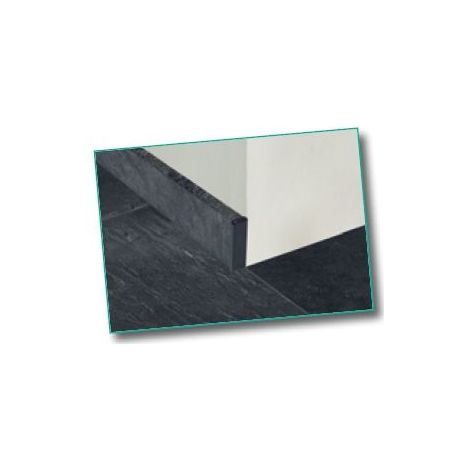 Classen Endkappen für FUXX-Laminatleiste 65 x 18 mm Fliese steingrau Clips & Ecken (1/2)
