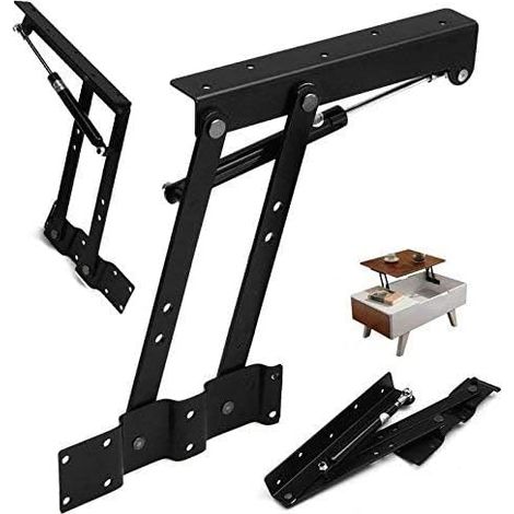 Pair Coffee Table Spring Hinge with Pneumatic Lift Mechanism for Coffee Table (1/3)