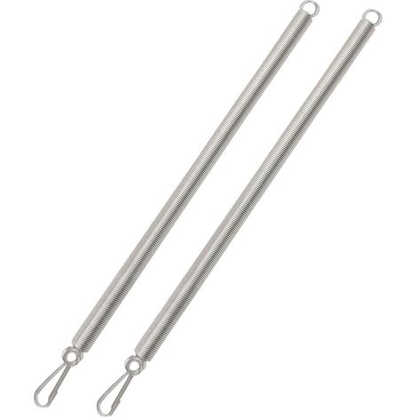 2 Pack 20 Inch Screen Door Spring with Snap Hooks for Auto Garage Door Closing (1/5)
