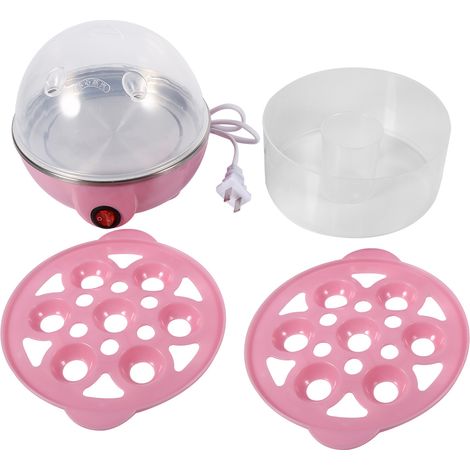 Bollitore per uova, vaporiera elettrica da 350 W per casa, ufficio e cucina (0, 1).