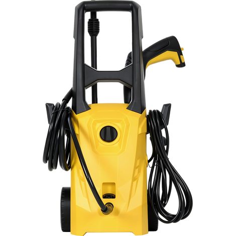 Nettoyeur haute pression 1600W 120 bar pompe buse réglable arrêt auto 29,5x22x60 cm