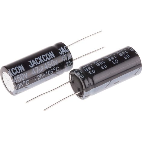Condensateur RS PRO 47µF, 450V c.c.