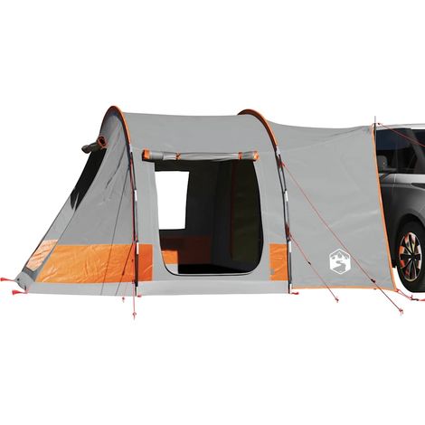 Tente de voiture 2 personnes gris et orange imperméable (1/5)