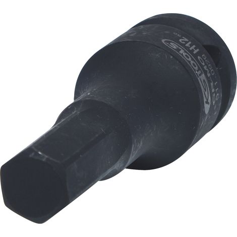 KS Tools 1/2 Kraft-Bit-Stecknuss Innensechskant, 12 mm (1/4)