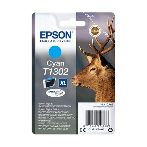 Epson T13024022 Stag Cartuccia Inchiostro Stampante per BX320FW Ciano (1/5)