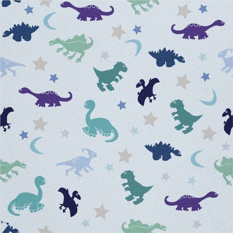 Outdoor dekostoffe oxford - Motiv Dinosaurier und Sterne (1/5)