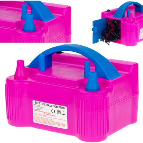 Elektrische Ballonpumpe TG70421, 2 Düsen, leistungsstarke Pumpe, 230 V, 600 W, für Ballons, Partys (1/5)