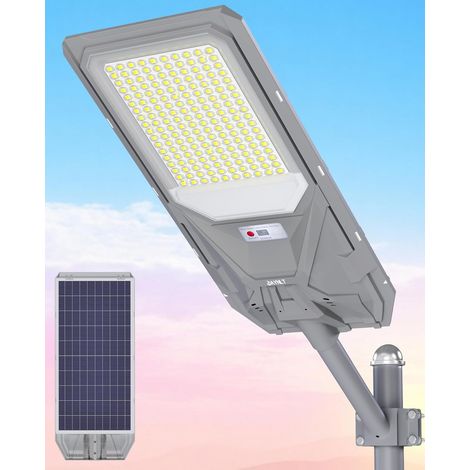 1 Projecteur Solaire, 180 LED, Détecteur De Mouvement, IP68 Étanche, Jardin, Garage