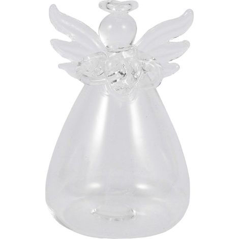 Vases Ange en prière, vases en verre transparent cristal, contenants à fleurs, contenants hydroponiques, décorations pour la maison (1/5)