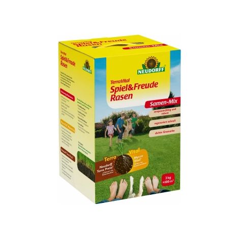 Terravital TerraVital Spiel & Freude Rasensaatgut-Mischung (3 kg) (1/4)