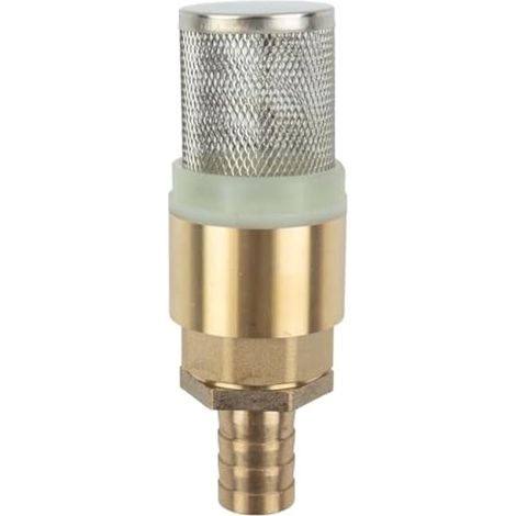 Clapet anti-retour en laiton, valve anti-retour, valve d'aspiration à pied, raccord de tuyau 19 25 mm, pour irrigation agricole, jardin (valves 3/4" + diamètre 19 mm) (1/5)