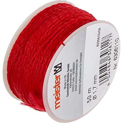 Maestro filo da muratore 50 m X Ø 1,7 mm, rosso, PE, 6306110 (1/4)