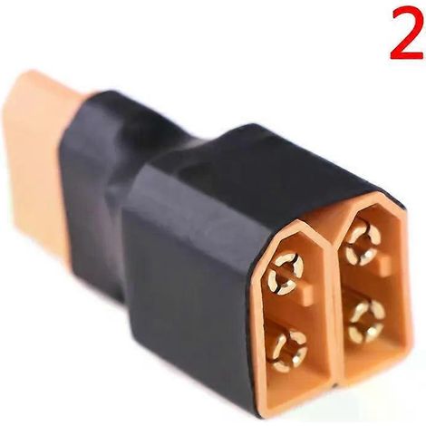 Paralleladapterkabel für XT60-Akkus mit LiPo-Akkukabelbaum – Stecker mit sicherer Verriegelung – JXLGV (1/4)