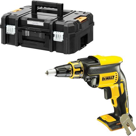 Visseuse Plaques de Plâtre Brushless 18V XR - DCF620NT-XJ - Tournevis Électrique sans Fil en Coffret TSTAK - Vitesse à Vide 0-4400tr/min - 435W [Classe énergétique A] (1/5)