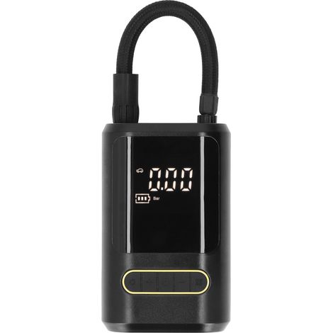 Gonfleur de pneus portable ATJ-8466, pompe à air sans fil pour vélo et voiture électrique, 7.4V à double alimentation, avec batterie intégrée et charge USB (1/5)