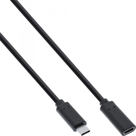 Cavo USB 3.2 Type C maschio/femmina in linea, 0,5 m
