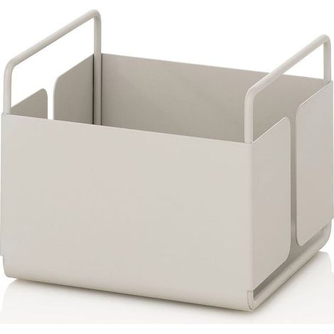 Weiße Metallablage für Tisch, Küche und Bad Kyo