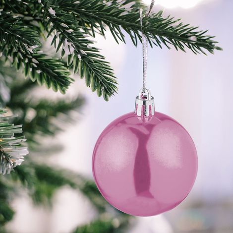 Christbaumkugeln set mattes und glanzendes finish 50er pack